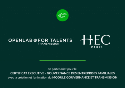 Formation HEC Paris – Executive Education en partenariat avec For Talents
